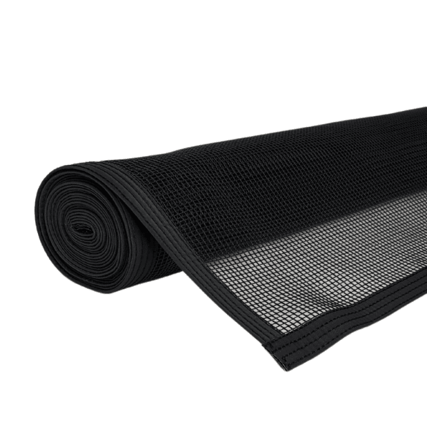 Hampton Black Mesh Roll