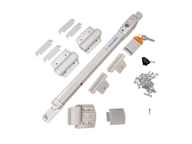 S3 Magnalatch Gate Latch & Hinge Kit - D&D Technologies (White)